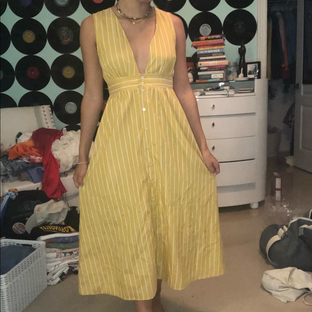 Yellow Maxi Dress